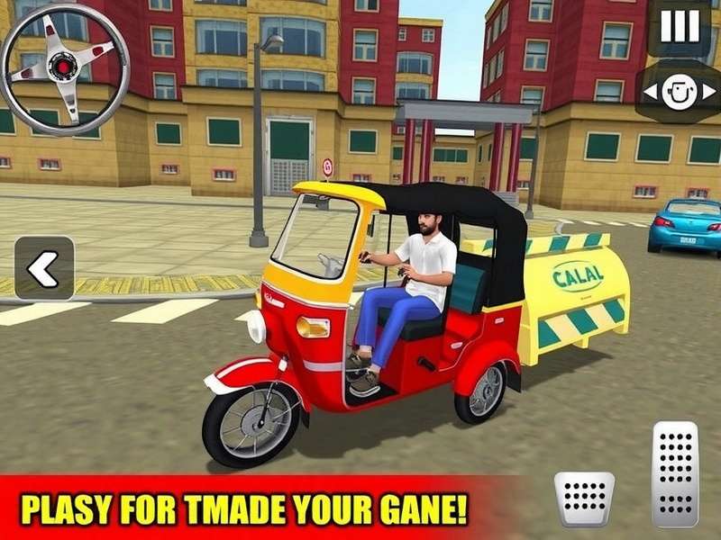 Rickshaw Gali Dominator Gameplay Screenshot